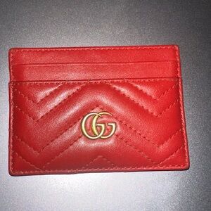 Gucci Marmont Card Case.
